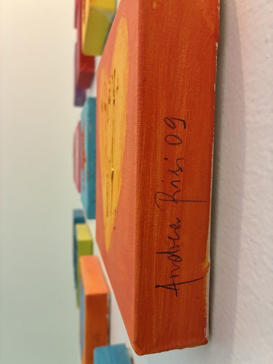 Foto & Immagini: 25 original handgemalte Bilder mit Sternen und Herzen – Usato da Langenthal venduto da pflirx 9