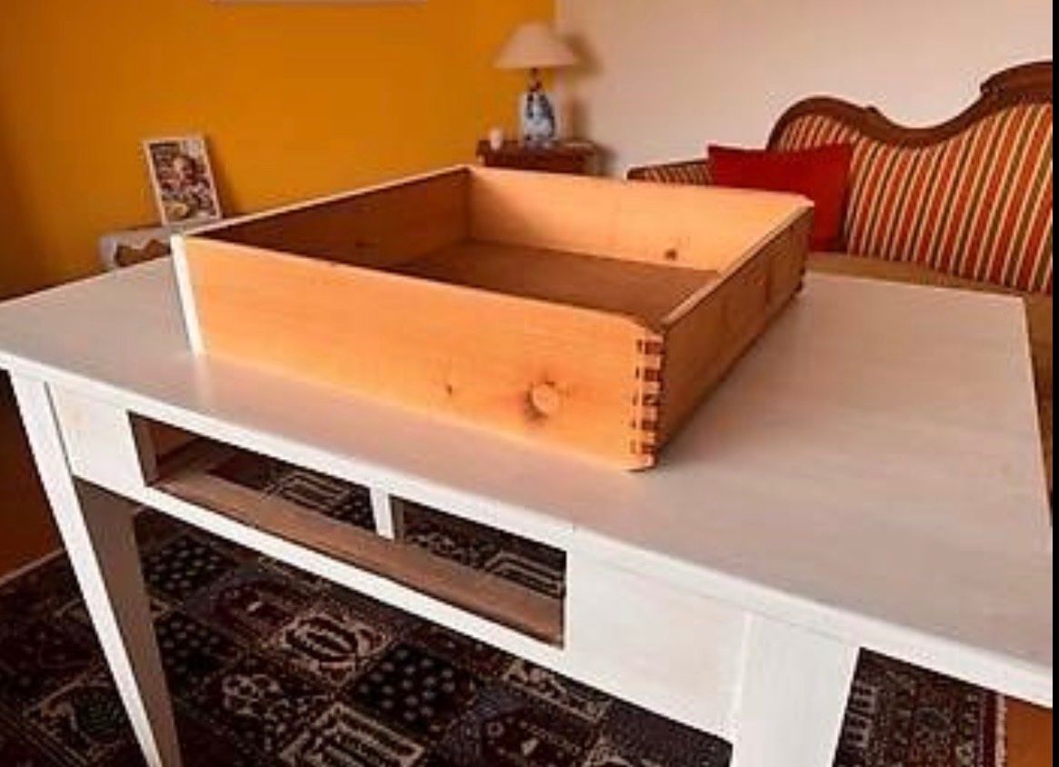 Tavoli: Wunderschöner Biedermeier Tisch, restauriert, Top Zustand – Usato da Niederried b. Kall venduto da Arteon426 3