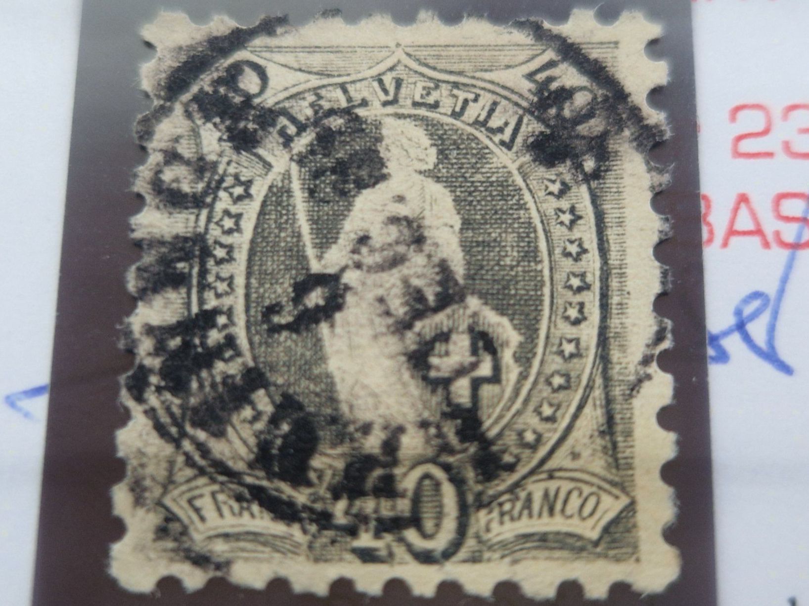 Alle Briefmarken: Stehende 69B, Befund, RHEINECK, ab 1.- – Gebraucht aus Burgdorf von Glossy01 1