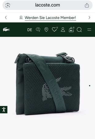 Lacoste Umhängetasche, NEU