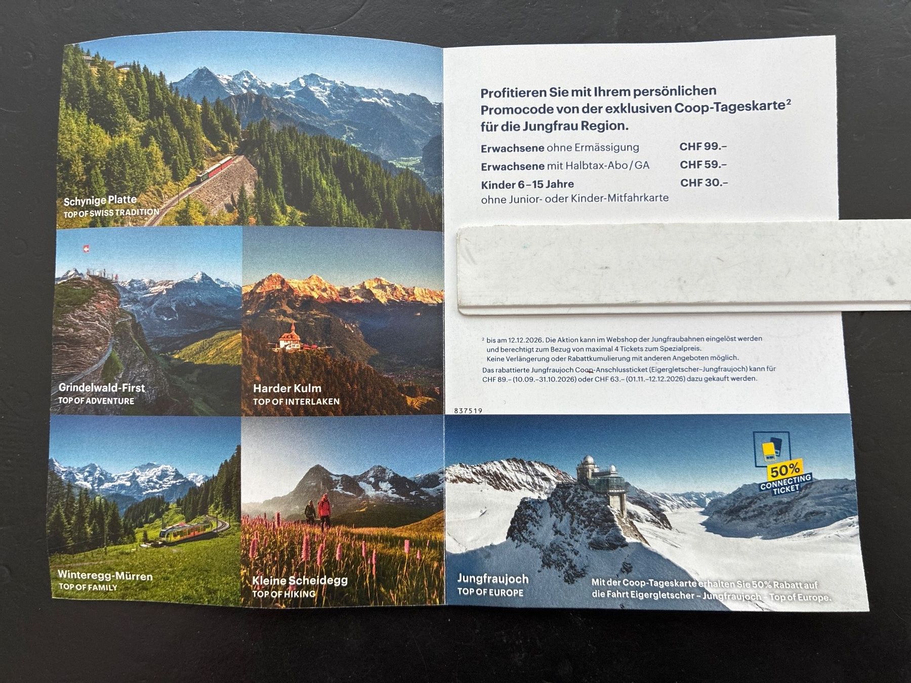 Gutscheine: Jungfrauregion – Neu (gemäss Beschreibung) aus Abtwil SG von mutts1 1
