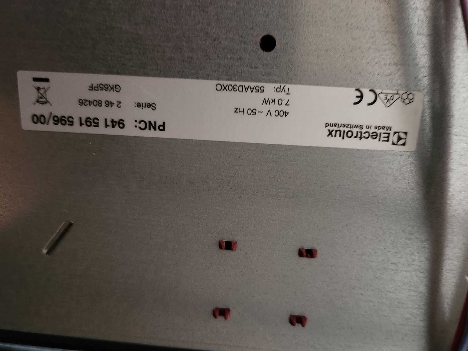 Herde: Kochherd Electrolux – Gebraucht aus Eggiwil von _CH_ 3