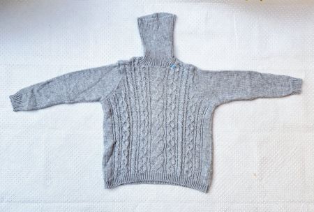 Winter Rollkragenpullover, Gr. L (mit kleinem Mangel)