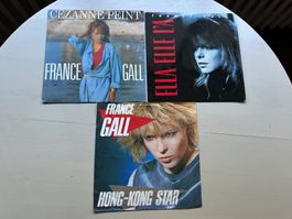 FRANCE GALL tolle Singles Kult Top Hit Frankreich 80's