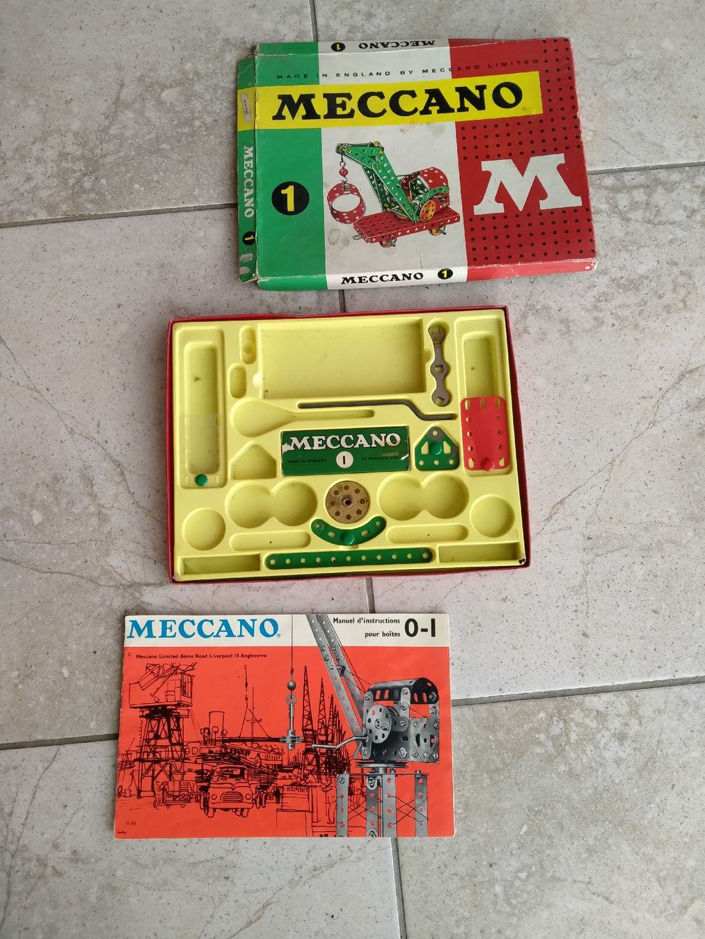 Meccano Kit di costruzioni: Meccano vintage – Usato da Miège venduto da sorman