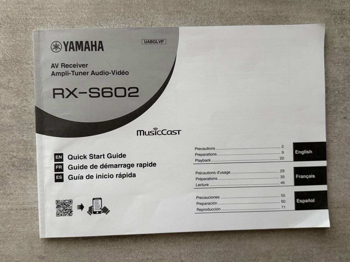 Yamaha Receiver: Yamaha - MusicCast RX-S602 - AV Receiver – Gebraucht aus Dietikon von Rich1234 4