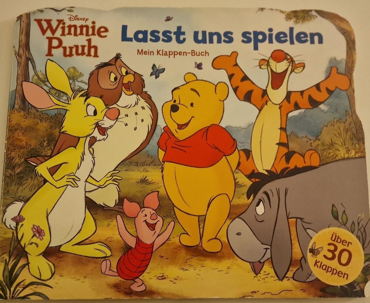 Bücher: Winnie Puuh Klappen-Buch: "Lasst uns spielen" – Gebraucht aus Uetikon am See von Walkingtothemoon