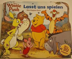 Winnie Puuh Klappen-Buch: "Lasst uns spielen"