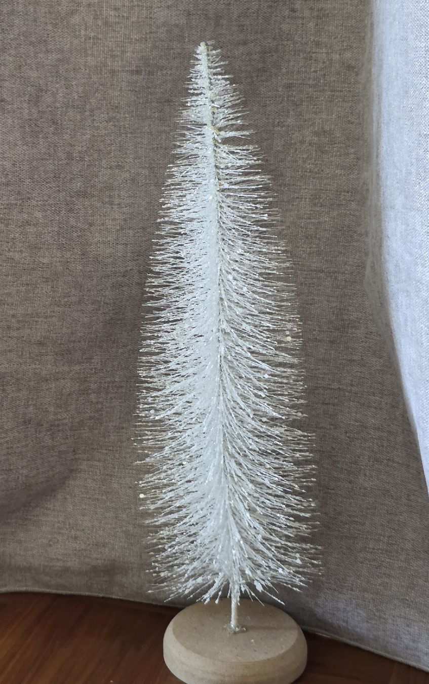 Tutte le decorazioni: Deko Tannenbaum weiss mit Glitzer – Usato da Rheinsulz venduto da Gilea 3