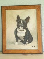 Gemälde Französische Bulldogge