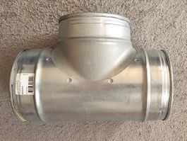 Lüftungs Abzweiger, Durchmesser 125 mm