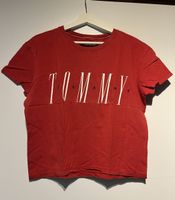 T-Shirt Tommy Jeans rot cropped