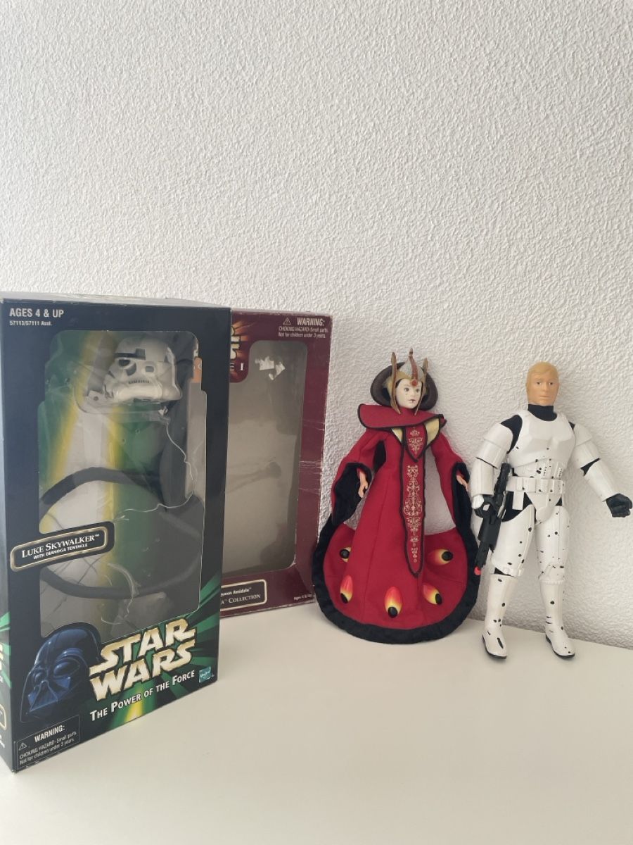 Statuette: Star Wars Figuren Amidala und Luke – Usato da Buchs venduto da Moni_ka.