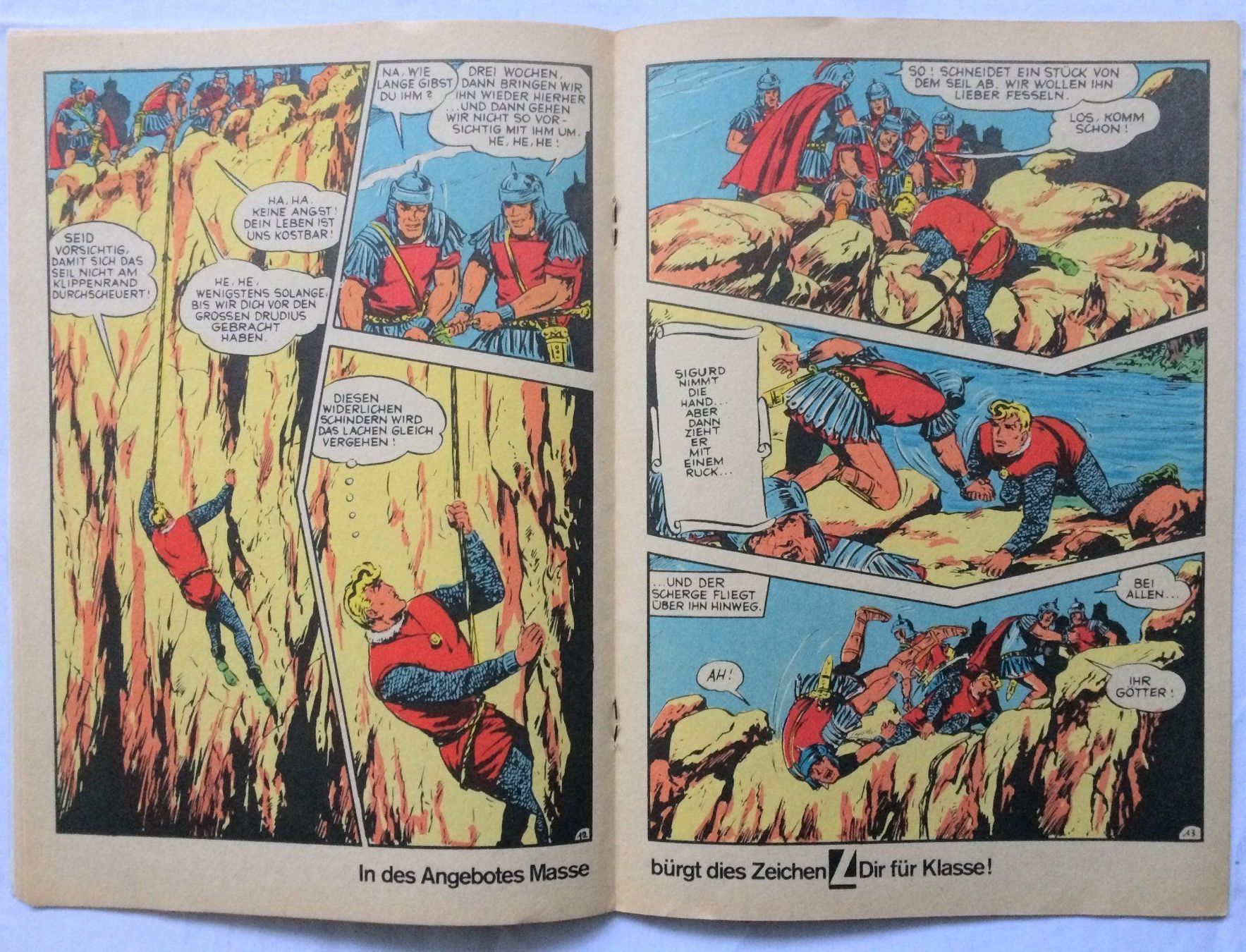 Fumetti: SIGURD - DER RITTERLICHE HELD - Nr.197 – Usato da Schaffhausen venduto da durruti 3
