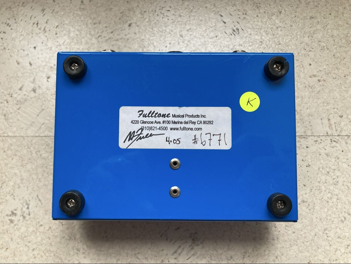 Strumenti musicali: Fulltone Full-Drive 2 (non-mosfet) – Usato da Glattfelden venduto da Pedals 4