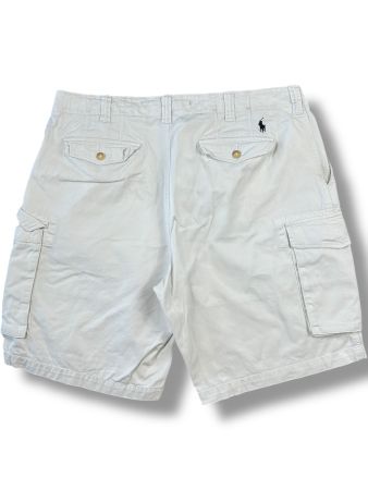 Short Cargo Ralph Lauren Blanc - Relaxes Fit  - W36