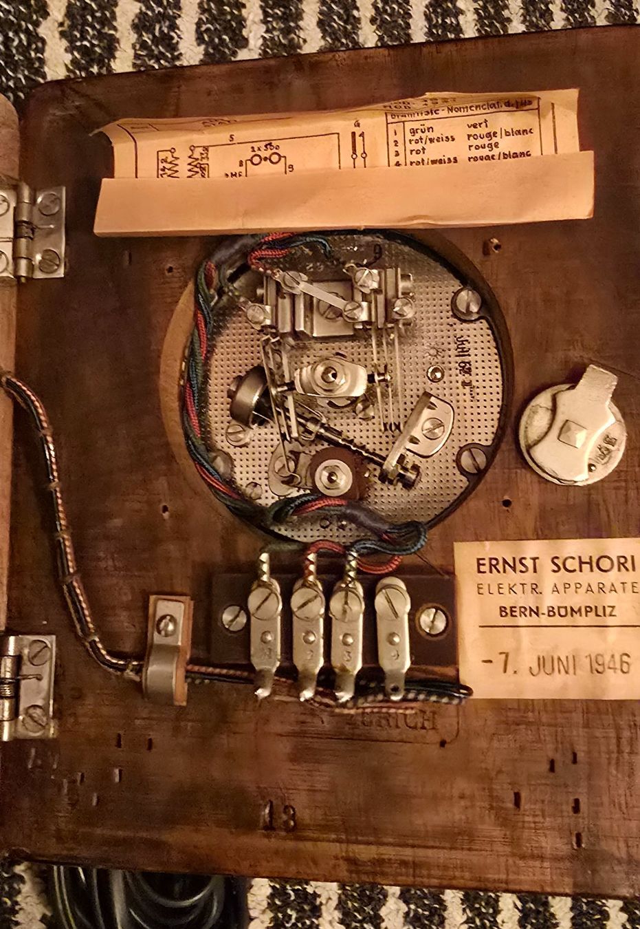 Telefoni: Antikes ZB Wandtelefon Mod. 1931 – Usato da Herzogenbuchsee venduto da Numis25 4
