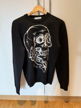 Alexander MC Queen Skull Wool Sweater