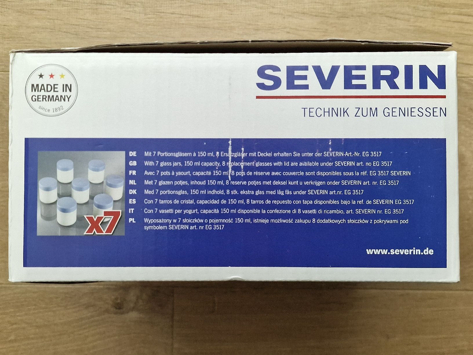 Betty Bossi Elettrodomestici da cucina: Yoghurtmaker - Severin – Nuovo e nell'imballaggio originale da wattwil venduto da ps99 1