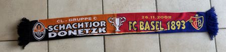 Fc Basel - Schachtjor Donetzk Schal