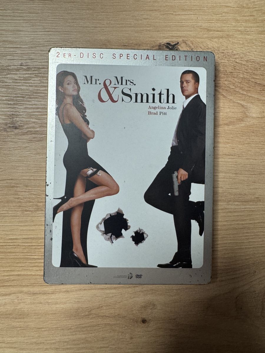 Tutti i DVDs: Mr. & Mrs. Smith - Special Edition - DVD - SteelBook – Usato da Biberist venduto da etesummer