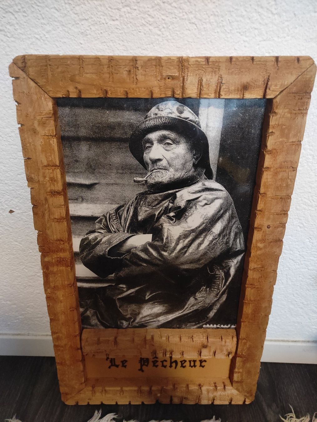 Posters & Illustrations: Tableau photo "Le Pêcheur" – D'occasion à La Roche FR par seashellfan