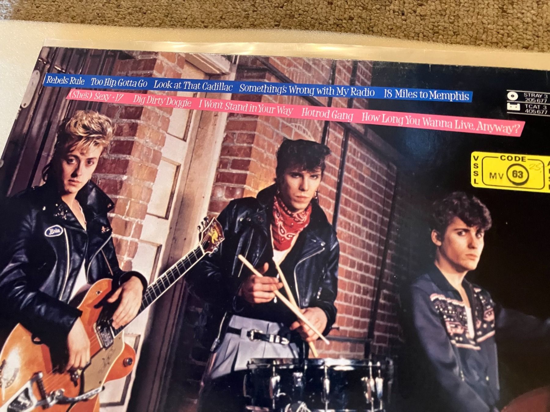 Dischi in vinile: Stray Cats – Usato da Aarwangen venduto da Jukebox3 3