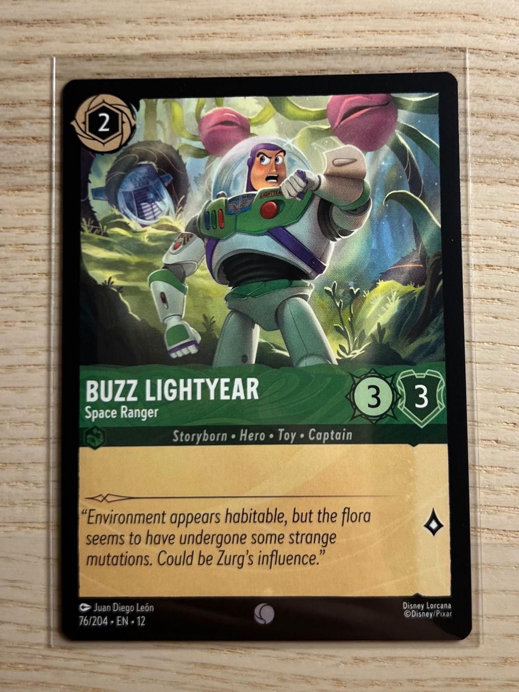 Disney Sammelbilder & Trading cards: Buzz Lightyear 76 EN Disney Lorcana Wilds Unknown 12 – Neu (gemäss Beschreibung) aus Rafz von SaintCruz