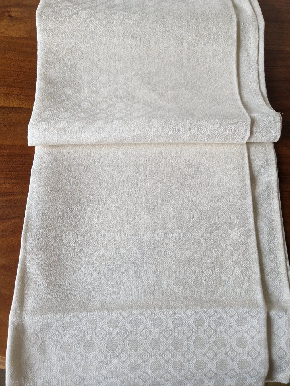 Sonstige Tischwäsche: Leinen Tischdecke mit Muster 130x170cm – Neu (gemäss Beschreibung) aus Bern von Antikbatik 1