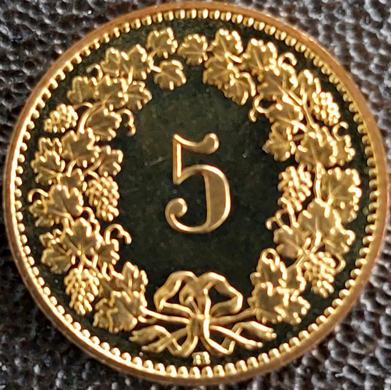 Tutti le monete: 5 Rappen 1988 stgl. / aus Münzsatz – Nuovo (secondo la descrizione) da Arch venduto da coinsandmore 1