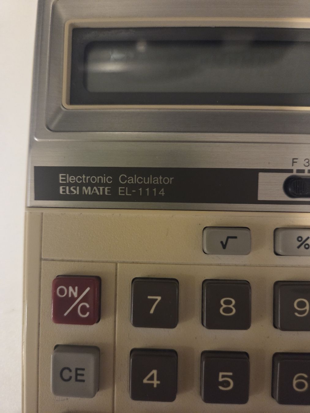 Sharp Calculatrices: Sharp EL-1114 Elsi Mate Rechner - Vintage – D'occasion à Flawil par Hamdia12 3