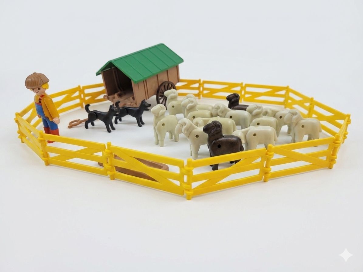 Playmobil Giocattoli: Playmobil, Schäfer   (B) – Usato da Gunzwil venduto da Zappelhans 1