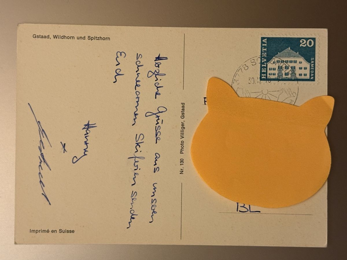 Cartoline postali: AK von Gstaad – Usato da Rümlang venduto da Kartenpost1 1