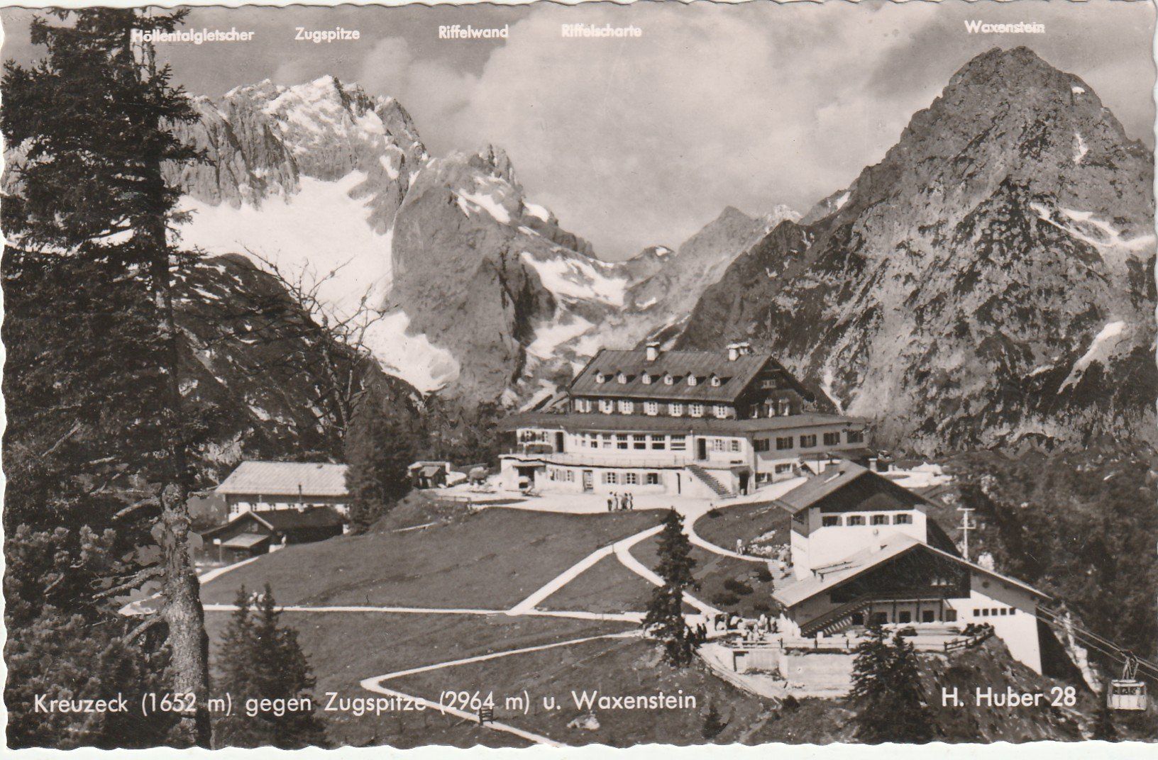 Cartoline postali: Berghaus Kreuzeck – Usato da Lumbrein venduto da made02