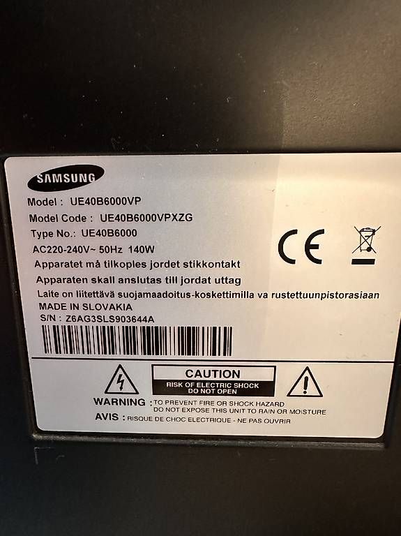 Televisori: Samsung 40Zoll Oled tv – Usato da Wildhaus venduto da Menario87 1