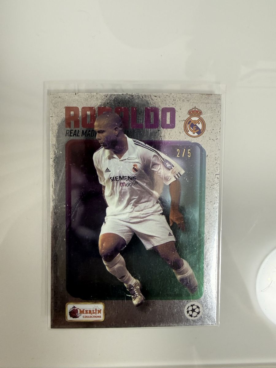 Topps Carte collezionabili: Ronaldo /5 Legend Real Madrid Merlin – Nuovo (secondo la descrizione) da Uznach venduto da DaniRodrigues7