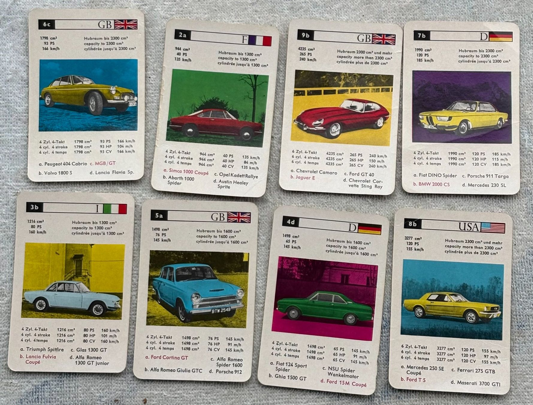 Giochi: ANTIKES AUTO QUARTETT – Difettoso da Ostermundigen venduto da wini63 3