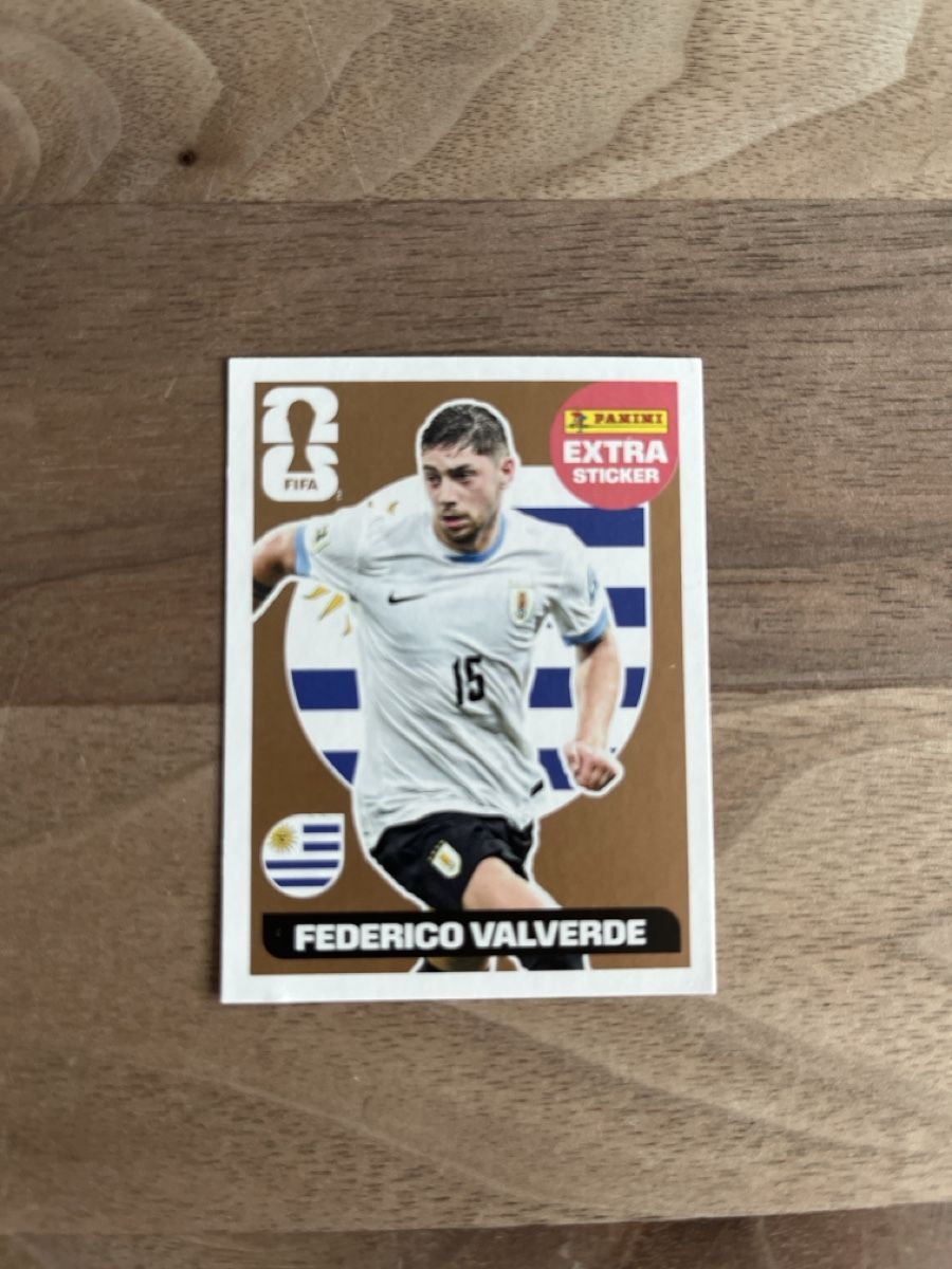 Panini Carte collezionabili: Panini Extra Sticker Federico Valverde – Nuovo (secondo la descrizione) da Magden venduto da Jackevaro