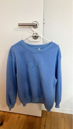 Blauer Pulli Grösse S