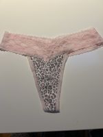Victoria's Secret Tanga / Thong mit Leopardenmuster und rosa