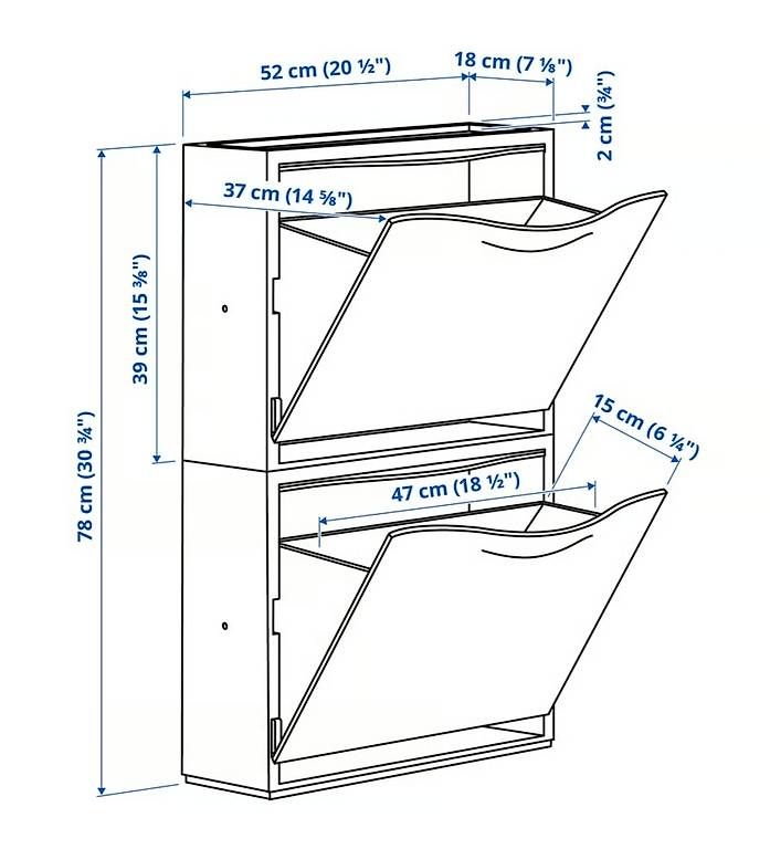 Scaffali: Ikea Trones Nuovi 2 Pezzi  – Usato da Losone venduto da mar_n5ds 4