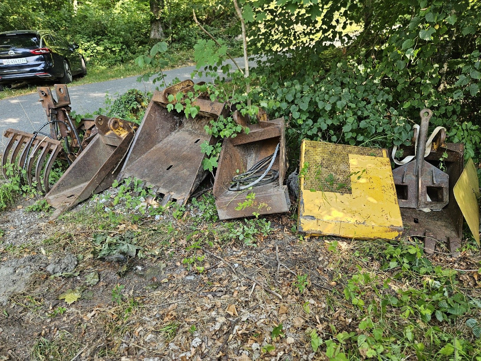 Menzi Muck Excavateurs: Zubehör Menzi Muck T-3000 – D'occasion à Sennwald par zum_5q8j