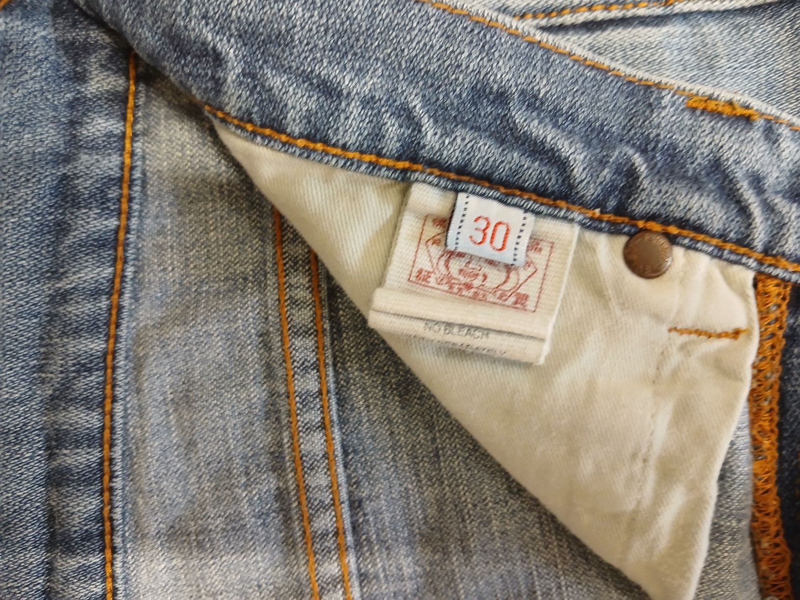 Jeans: Evisu Jeans Grösse 30 hellblau used Denim – Gebraucht aus kreuzlingen von Biberli7 4