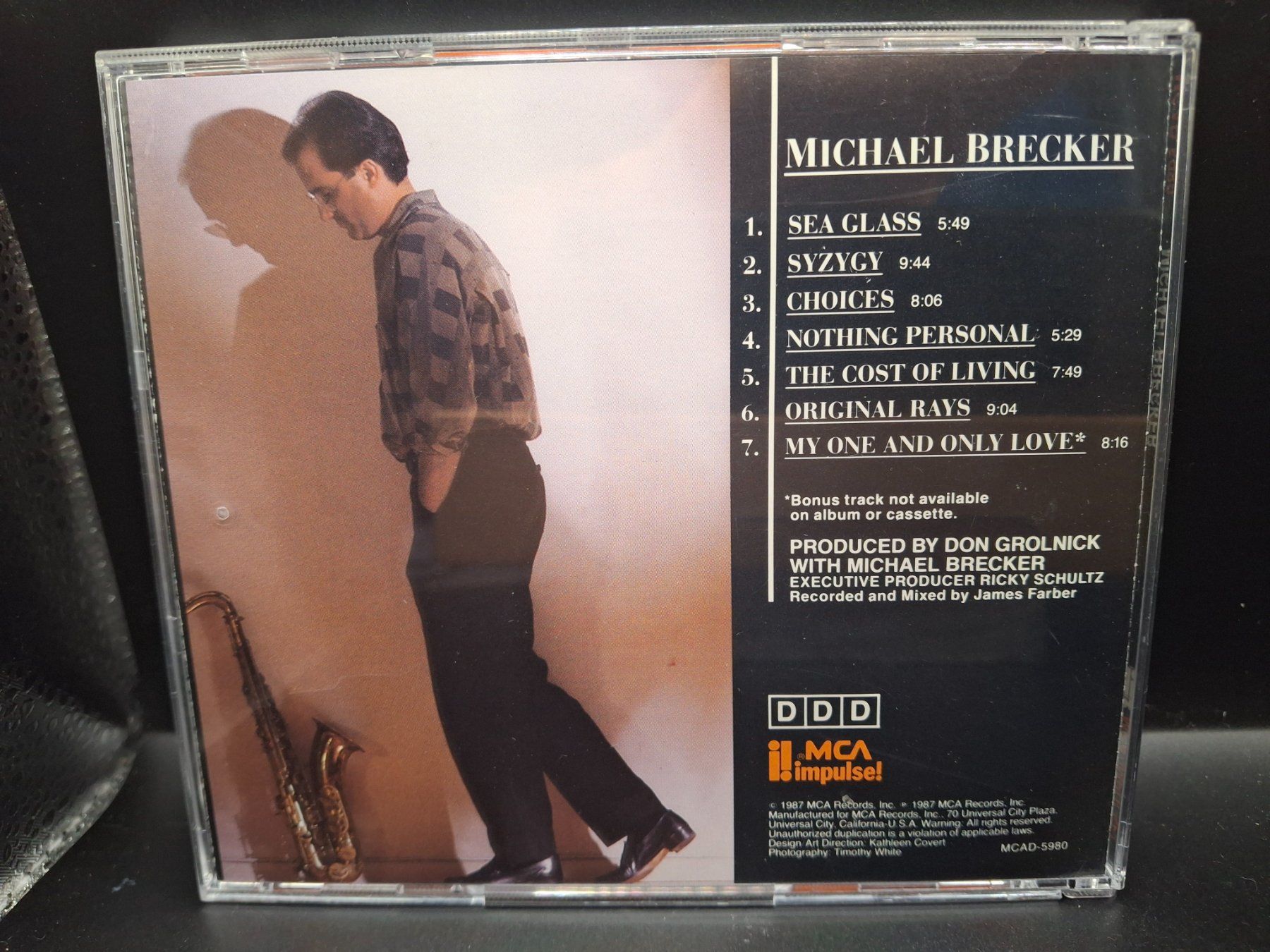 CD: Michael Brecker – Michael Brecker – Usato da St.Gallen venduto da jalamusic 1