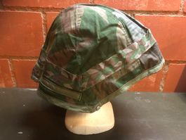 Schweizer Armee Helmüberzug Helm 18 WW2 Militärhelm casque