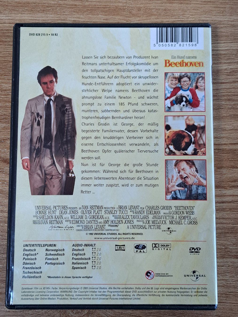 Tutti i DVDs: DVD Ein Hund Namens Beethoven 1 – Usato da Unterseen venduto da Kanica 1