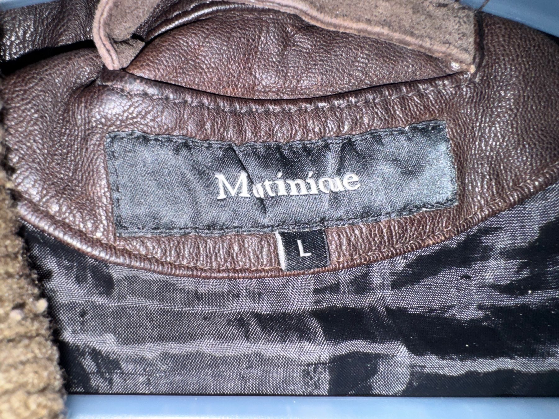 Vestes: Lederjacke Matinique braun – D'occasion à Volketswil par Miezni 1