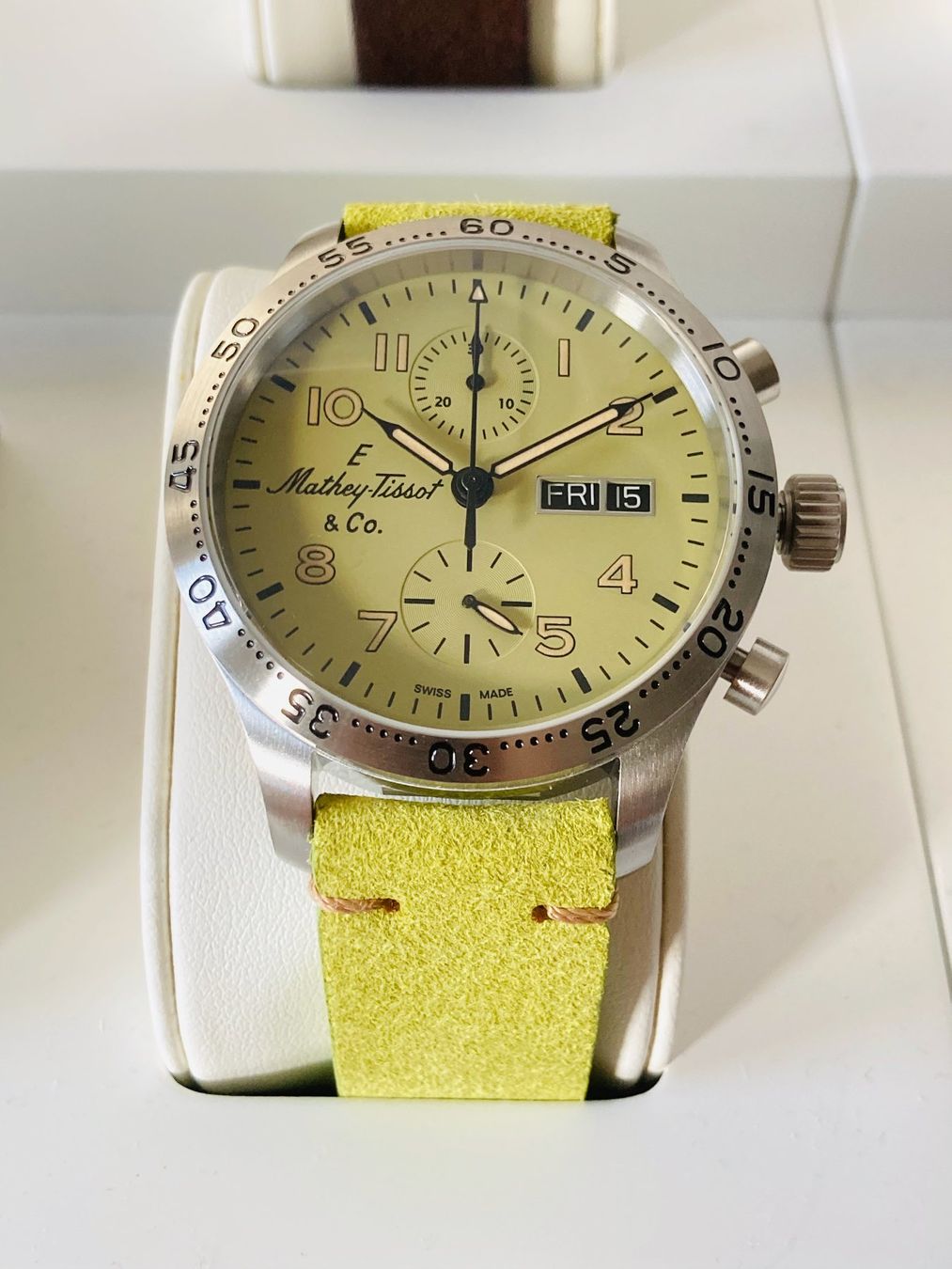 Uhren: Mathey Tissot TYPE 21 CHRONO AUTOMATIC. L.E. New %Soldes% – Neu und originalverpackt aus Genève von GLwatchsa