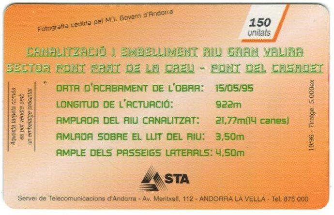 Telefon- & Taxkarten: Telefonkarte Andorra AND-059 Public Constructions – Gebraucht aus Zürich von Tolima194 1