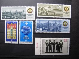 DDR 1984 Herbstmesse / Gedenkstätten **